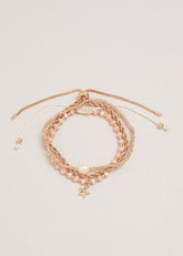 Bead Bracelet Pack Gold