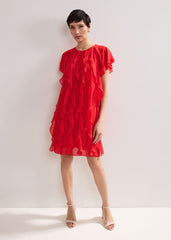 Claudette Dress Red