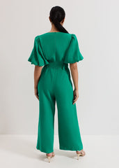 Petite Margot Jumpsuit Green