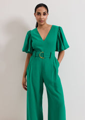 Petite Margot Jumpsuit Green