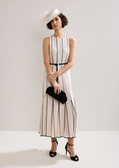 Pom Pom Boater Ivory