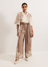 Petite Lilja Jumpsuit Neutral