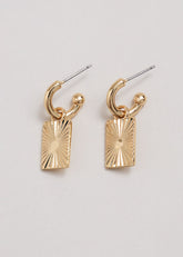 Mini Hoop Earrings Gold