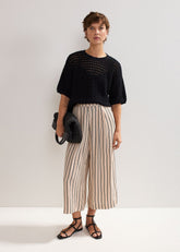 Malaya Culotte Black/Ivory