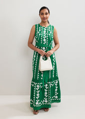 Petite Ida Dress Green