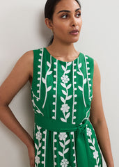 Petite Ida Dress Green