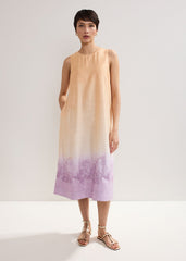 Elida Ombre Dress Orange