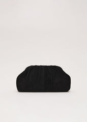 Suede Clutch Bag Black