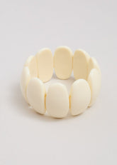 Oval Bracelet Ivory