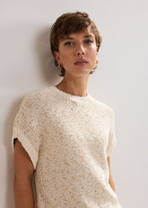 Janet Textured Tank Neutral