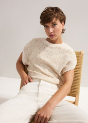 Janet Textured Tank Neutral