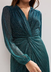 Cherene Ombre Dress Green
