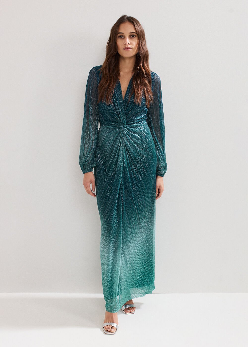 Petite Cherene Dress Green