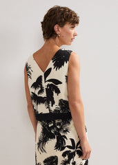 Vittoria Beaded Top Black/Ivory