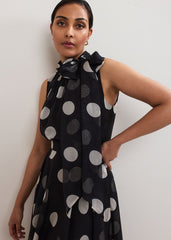 Petite Lucinda Dress Black Multi