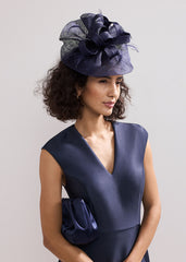 Freeform Fascinators Navy