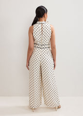 Petite Marilee Jumpsuit Ivory