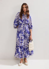 Coralie Shirt Dress Blue