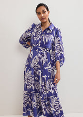 Petite Coralie Dress Blue