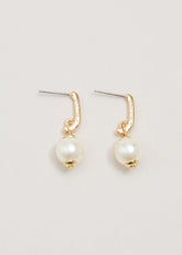 Pearl Drop Earrings Ivory