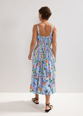 Hariett Cotton Dress Pale Blue