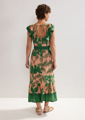 Sandra Midi Dress Coral