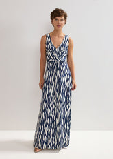 Artemis Dress Navy/Ivory