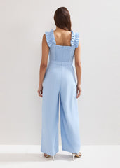 Moira Blue Jumpsuit Blue