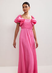 Rhianna Midi Dress Pink