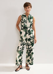 Tullisa Jumpsuit Cream