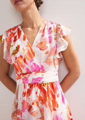 Liana Burnout Dress Multi