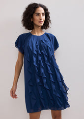Claudette Dress Blue