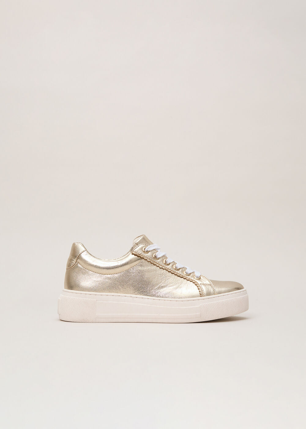 Metallic Trainer Gold