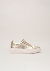 Metallic Trainer Gold