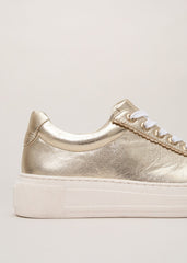 Metallic Trainer Gold