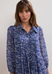 Darley Tunic Dress Blue