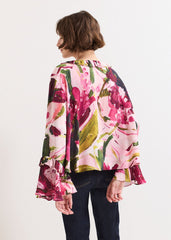 Petite Andi Floral Blouse Multi