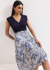 Adola Animal Skirt Blue