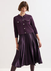 Penny Jacket Dress Purple