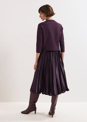 Penny Jacket Dress Purple