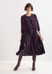 Penny Jacket Dress Purple