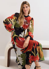Eve Floral Maxi Dress Multi