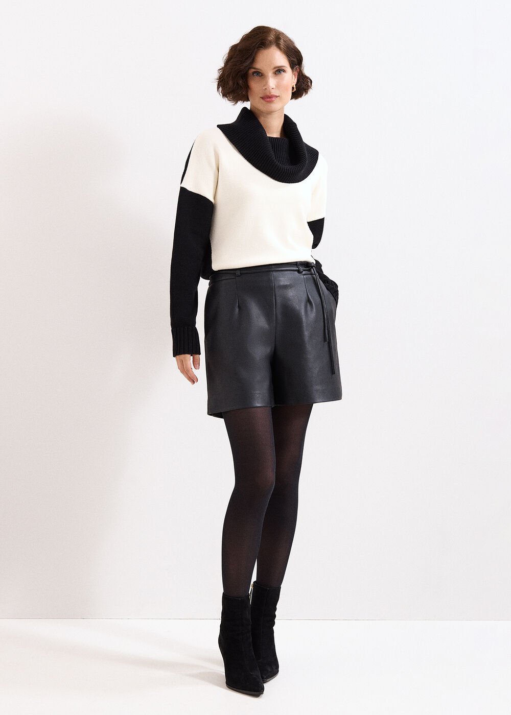 Finlay PU Short Black
