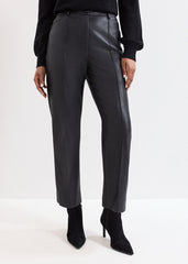 Kenzie PU Trouser Black