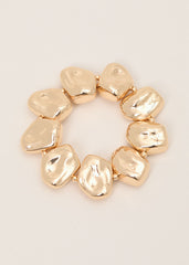 Nugget Bracelet Gold