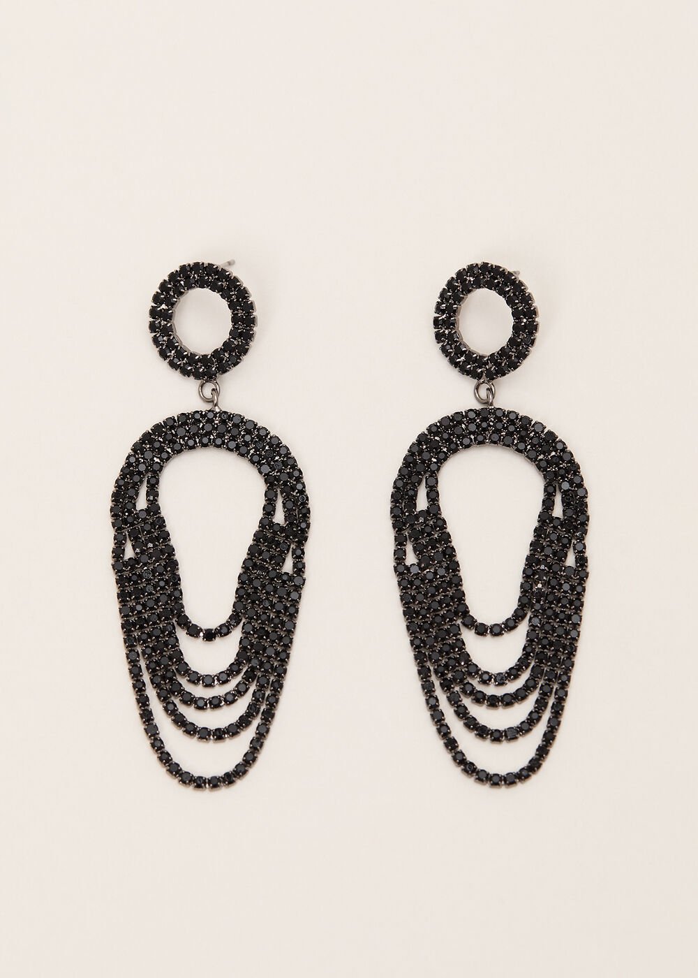 Statement Earring Black