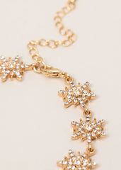 Snowflake Bracelet Gold