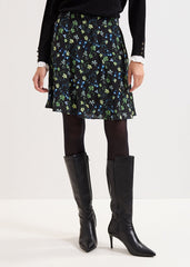 Ilaria Flippy Skirt Black