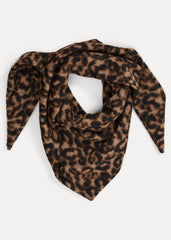 Leopard Print Scarf Multi