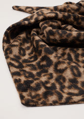 Leopard Print Scarf Multi